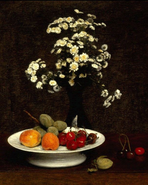 Henri Fantin-Latour Still Life with Flowers
